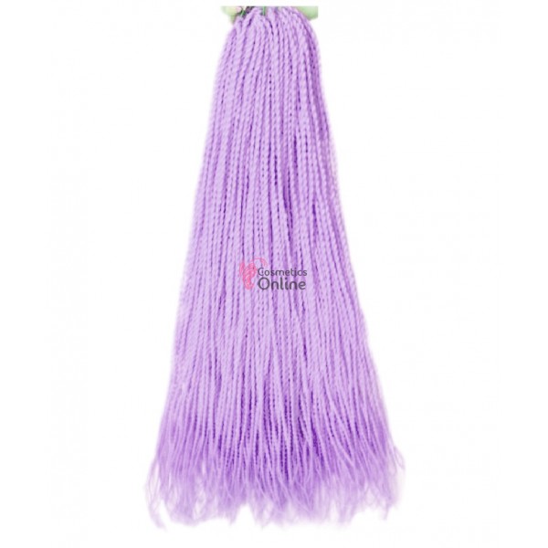 Codite de par Afro Thin Senegalese Crochet Twist Braids de 60 cm Lila TSA36